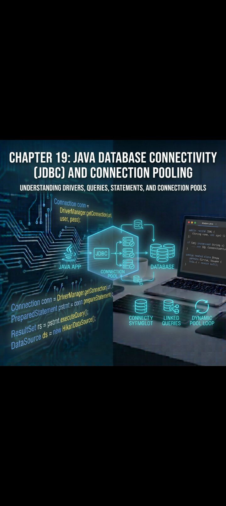 Chapter 19: Java Database Connectivity (JDBC) and Connection Pooling